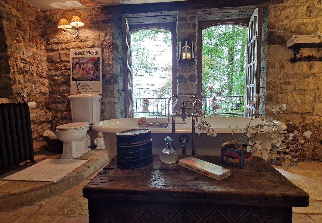 Maison à Bozouls - Moulin du XIIIe siècle pour 2 personnes