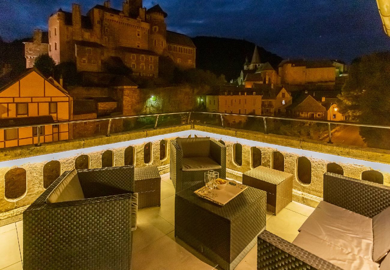 Maison à Estaing - L'Estagnole pour 2 personnes, jacuzzi, h