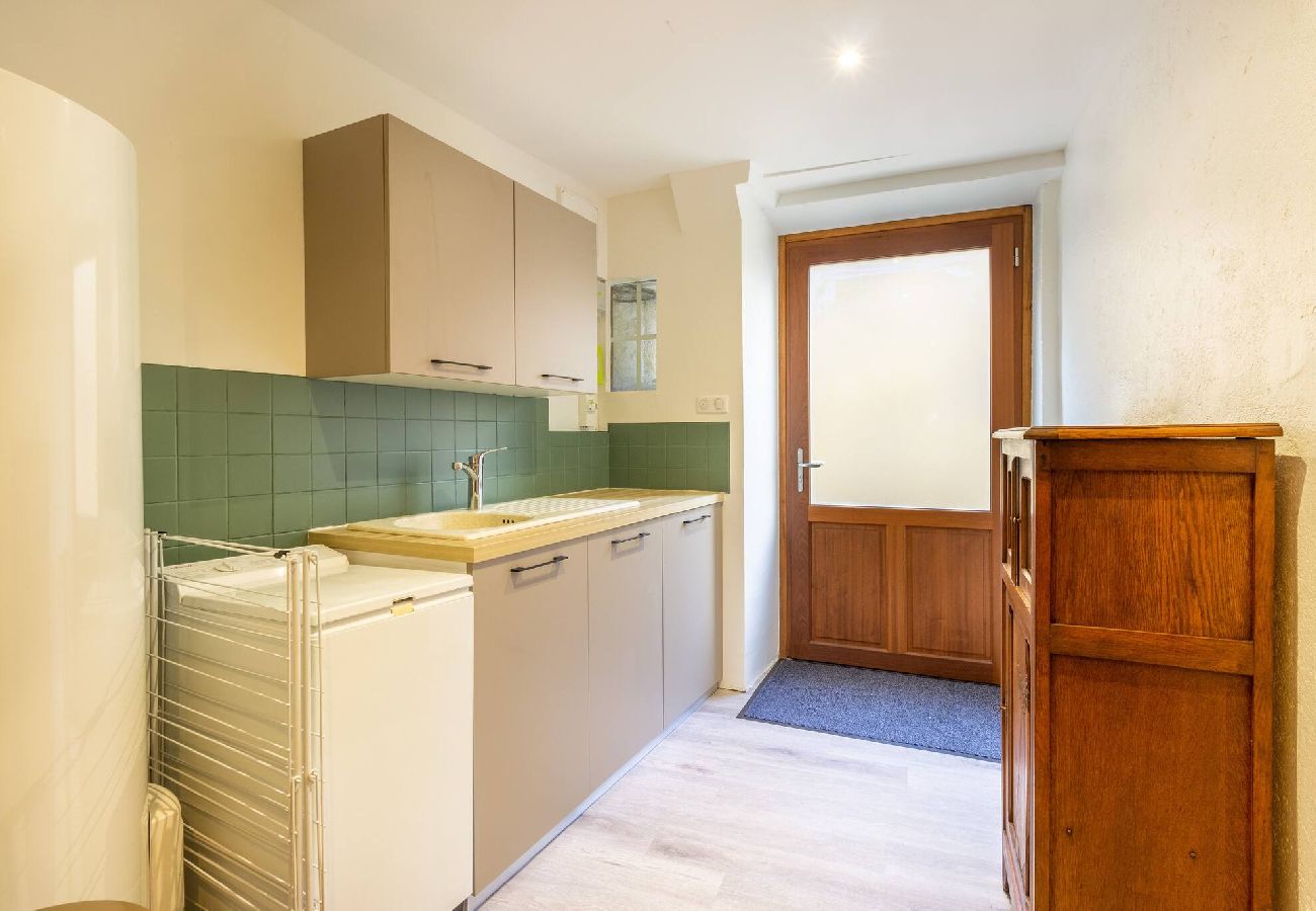 Maison à Saint-Côme-d´Olt - Chardon Bleu, jardin, centre-ville, St-Côme-d´Olt